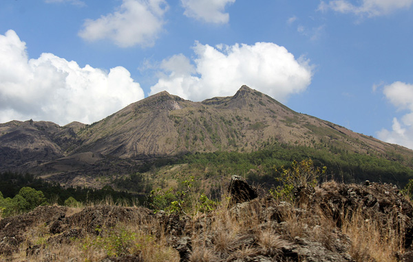 batur mount in bali