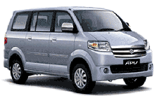 bali rent car minivan