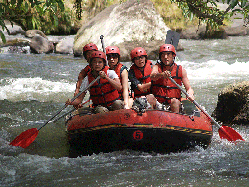 ayung river rafting bali