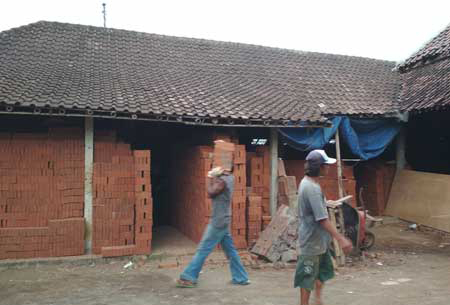 bali tile and brick production