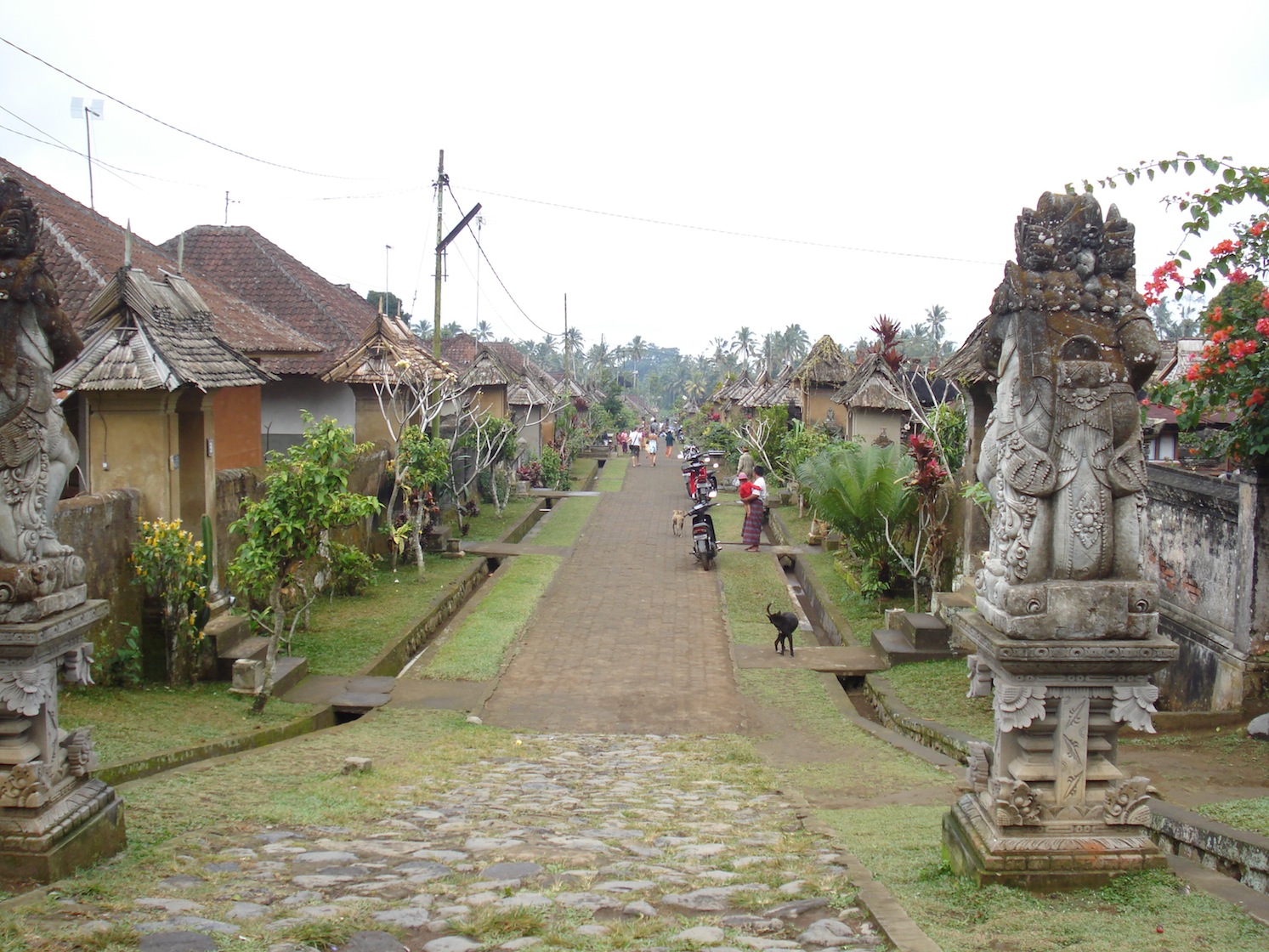 bali traditional house compound