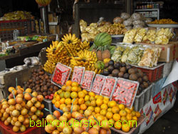 bedugul spice market bali