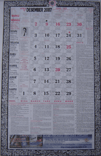 bali calender of event and ceremony