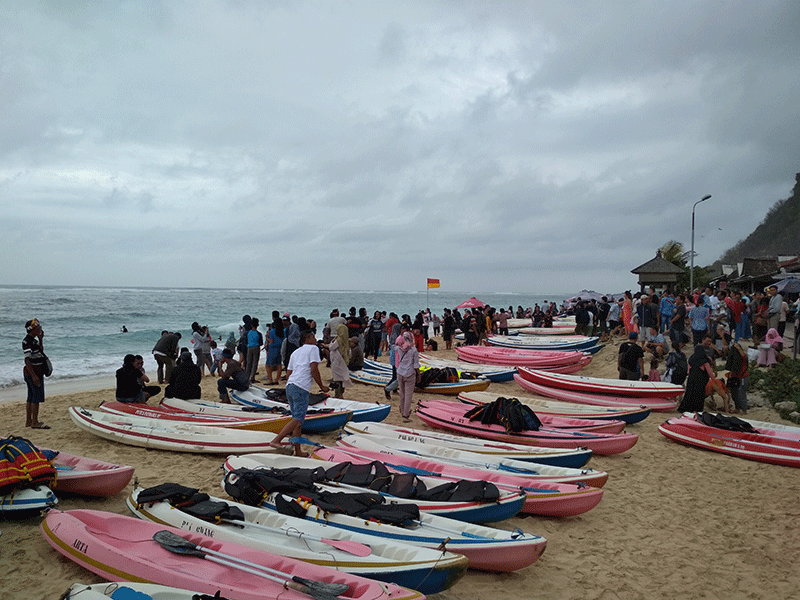 pandawa beach bali indonesia