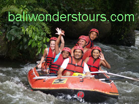 bali white water rafting